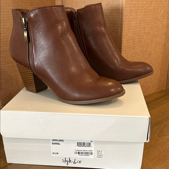 Style & Co. Shoes - Style & Co. Women's Chestnut Ankle Booties